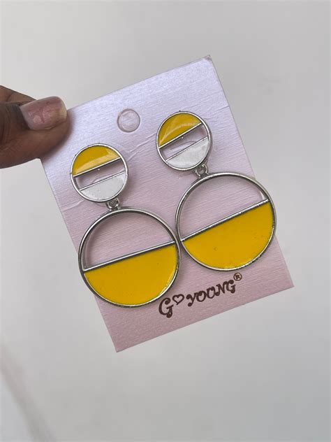 2 circles Western lightweight earrings – yuvicollections.com