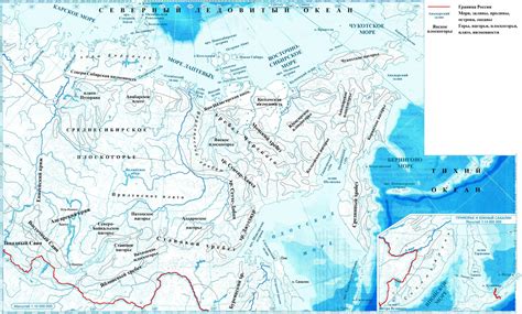 Карта гор и равнин в России (много фото) - viewsnap.ru