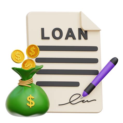 Loan 3d Icon Illustration 42383497 PNG