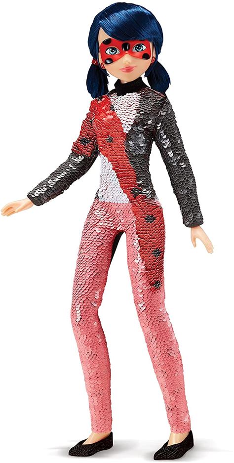 Buy Miraculous Ladybug Fashion Flip with Sequin Outfit Doll by ...