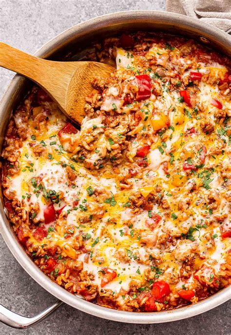 Stuffed Pepper Casserole (Skillet)