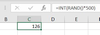 Excel Random Numbers 的图像结果