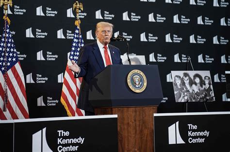 At the Kennedy Center, Trump Puts His Pop Culture Obsession on Display ...