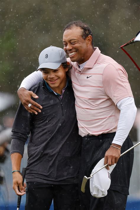 Tiger Woods' Kids Sam and Charlie Make Rare Appearance at Golf ...