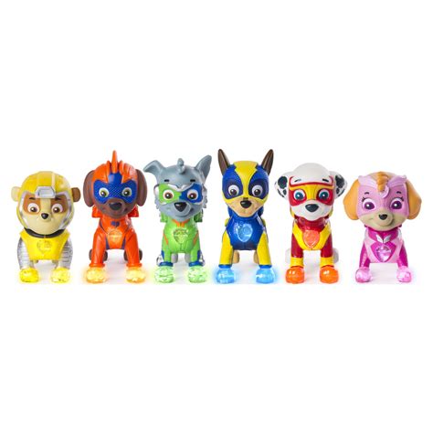 PAW Patrol Mighty Pups 6-Pack with Light-up Badges, India | Ubuy