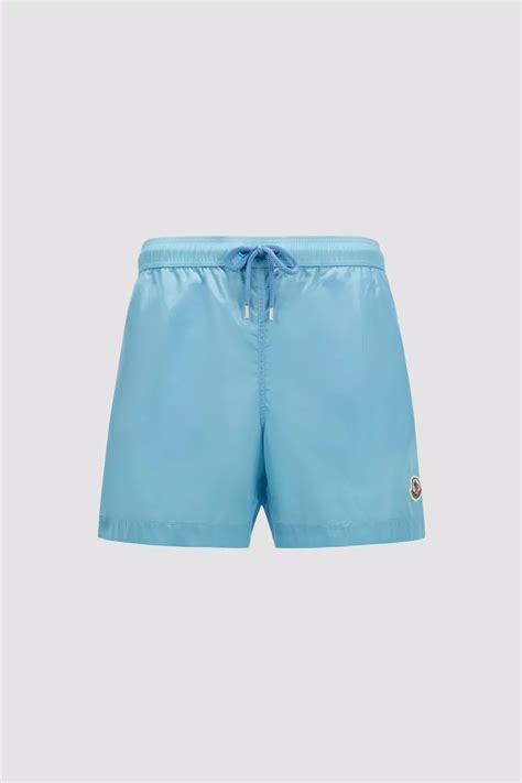Light Blue Swim Shorts - Swimwear for Men | Moncler DE