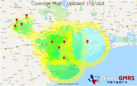 GMRS Repeater Map 的图像结果