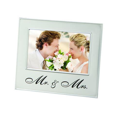 Prinz 6 by 4-Inch Endless Love Mr & Mrs Metal Frame : Amazon.in: Home ...