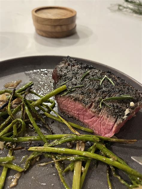 Husband’s out of town, how’d I do? : r/steak