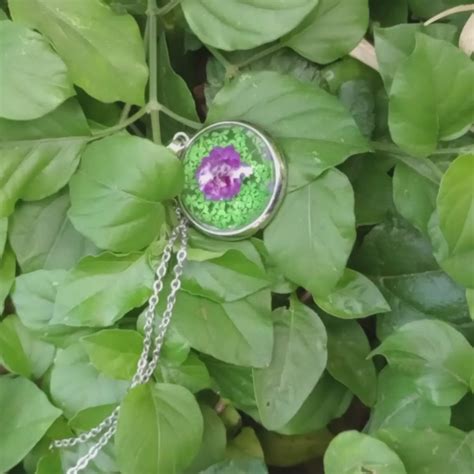 Into The Woods Real Dried Flower Necklace – Forest Whisper