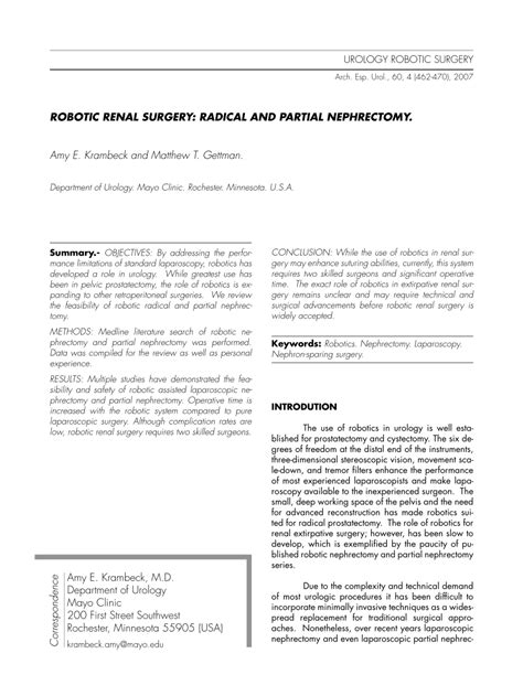 Image result for Robotic Partial Nephrectomy Graph