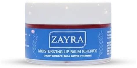 Buy ZAYRA Cherry Red Lip Balm with Shea Butter & Vitamin E - Premium ...