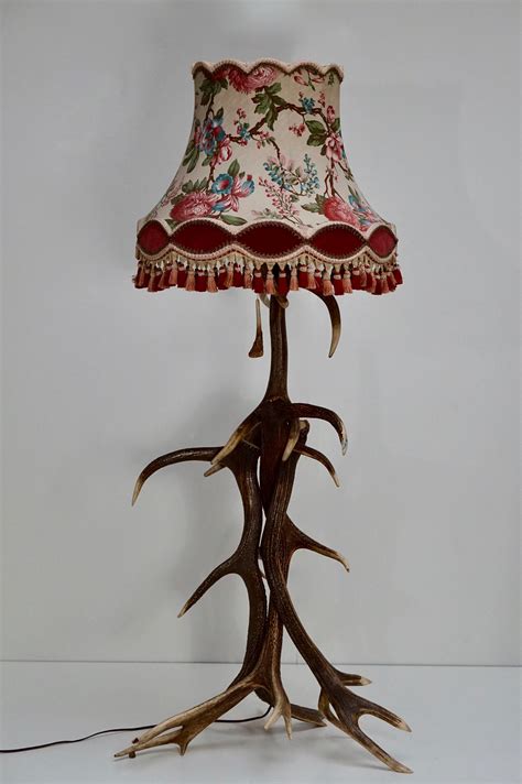 Impressive Rustic Deer Antler Floor Lamp, 1950s, Austria at 1stDibs ...