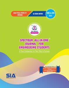 B.Tech II-Year I-Sem (ECE & EIE) Spectrum All In One Journal, JNTU ...