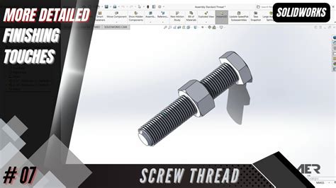 Image result for SolidWorks Create Screw-Thread