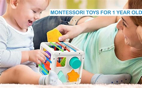 Buy BALRAV Montessori Toys for 1 Year Old, Baby Sorter Toy Colorful ...