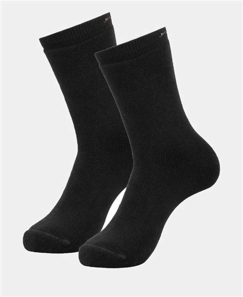 Buy Microfiber and Compact Cotton Stretch Crew Length Thermal Socks ...