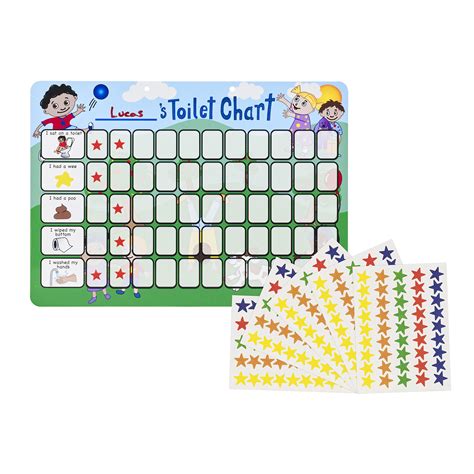 Buy Amonev Children Magnetic Toilet Training Reward chart and Potty ...
