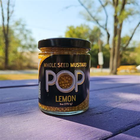POP Whole Seed Mustard Bold Lemon - Green Dirt Farm