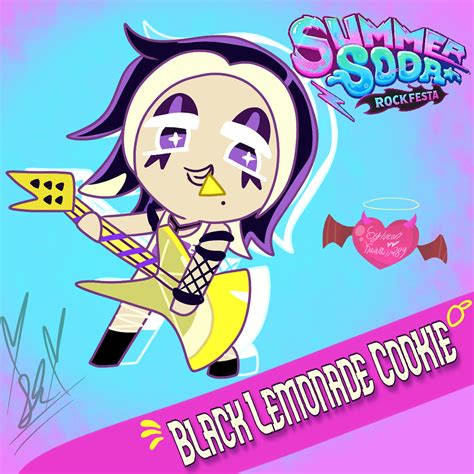 Black Lemonade Cookie - Cookie Run: Kingdom - Wallpaper by ...