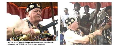 Sankofa Series: Nana Kofi Onyaase, the first White traditional chief of ...
