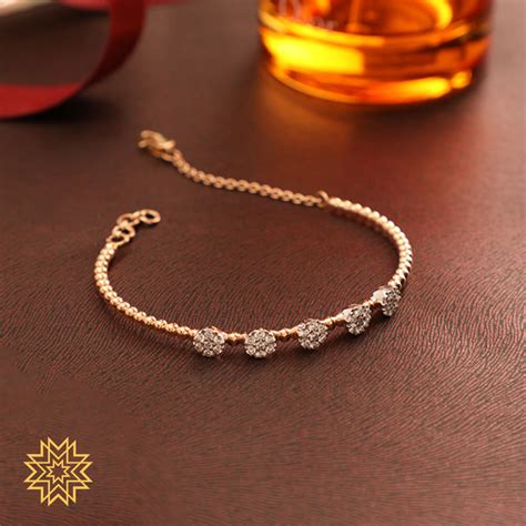 Buy Real Diamond Bangle Online | Real Diamond Bangle by Manubhai.