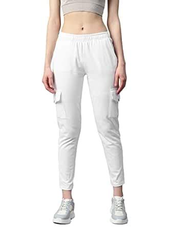 Laabha Slim FIT Cargo White : Amazon.in: Fashion