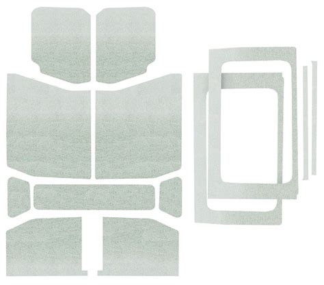 Design Engineering 050180 Boom Mat White Complete Sound Deadening Kit ...