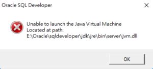 Image result for Unable to Launch Java Virtual Machine at Path