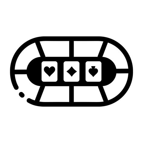 Poker table with community cards | Premium Vector