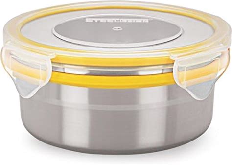 Buy Steellock SL- 1301 Stainless Steel Container - 400 ml 1 Piece ...