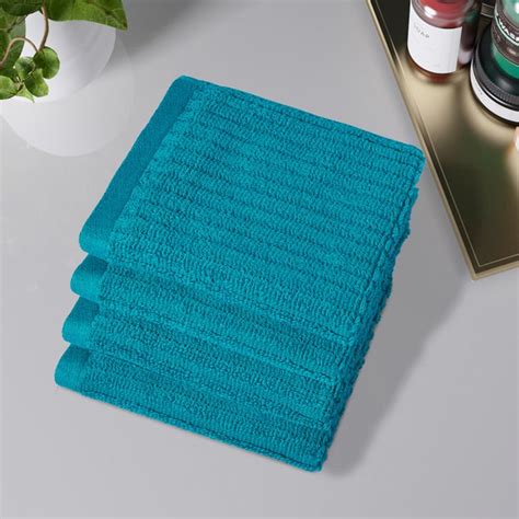 Buy CANNON Brooklyn Set of 4 Cotton Face Towels - 30x30cm from Cannon ...