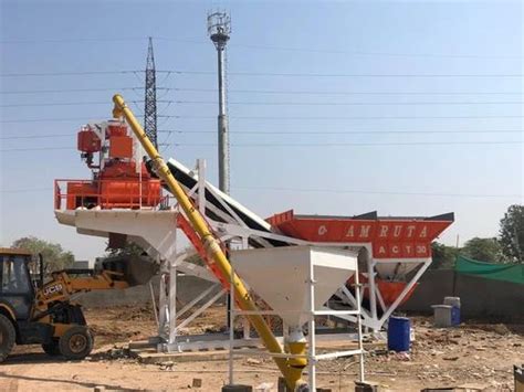 Compact Batching Plant - Pan Mixer Based Concrete Batching Plant ...
