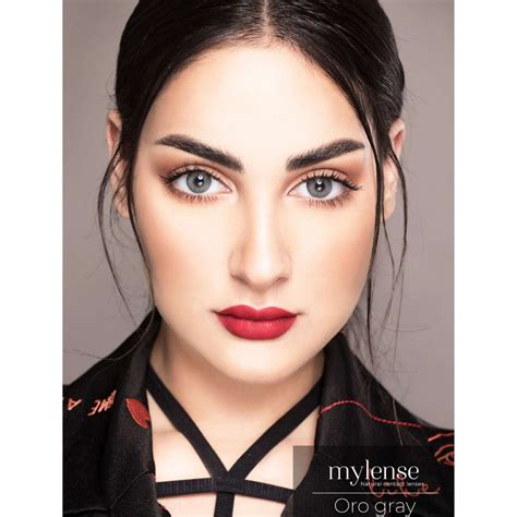 MyLense Monthly Collection Oro Gray Contact Lenses (2 Lenses/Box)