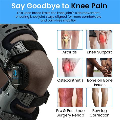 OA Unloader Knee Brace Support Medial or lateral Support – Comfyorthopedic