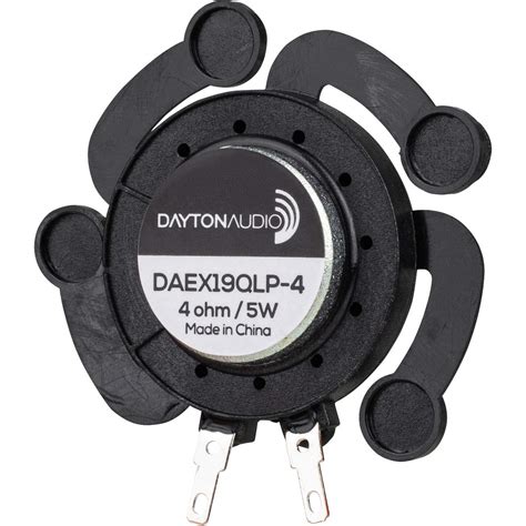 Dayton Audio DAEX19QLP-4 Quad Feet Low Profile 19mm Exciter 5W 4 Ohm ...