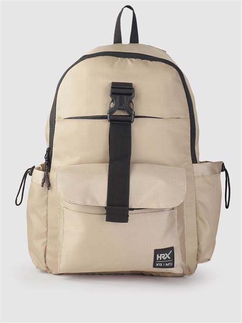 Buy HRX By Hrithik Roshan Unisex Solid Medium Sized Backpack With ...