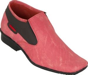 ZOVI Red And Black Slip-on Casual Shoes For Men - Buy Red Color ZOVI ...