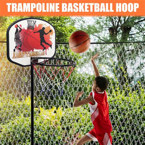 Motionchic Trampoline Basketball Hoop, Basketball Hoop for Trampoline ...
