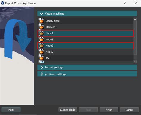 VirtualBox Export Files 的图像结果
