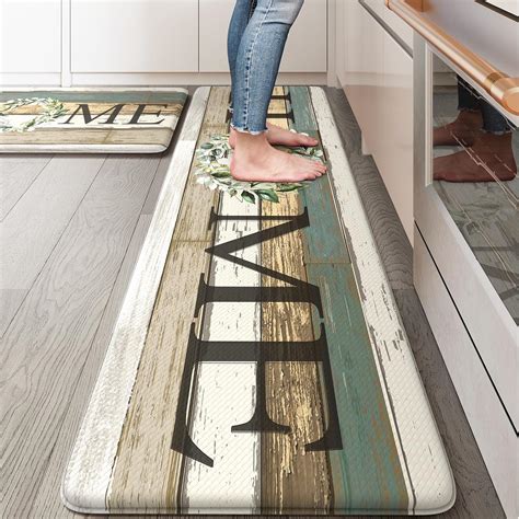 Amazon.com: KIMODE Anti Fatigue Kitchen Mats, Farmhouse Kitchen Rugs ...