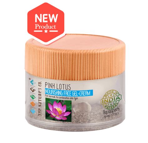 PINK LOTUS NOURISHING FACE GEL-CREAM (50 ML) – The Nature's Co.