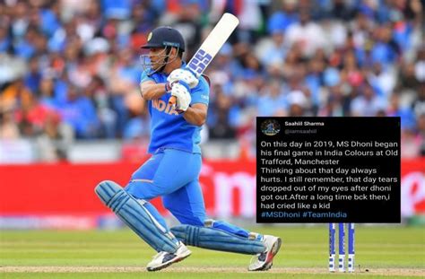 Twitteratis still can't get over MS Dhoni's infamous runout from the ...