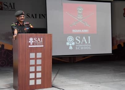 120 INFANTRY BATTALION VISITS SAI - Best CBSE School in Bhubaneswar ...