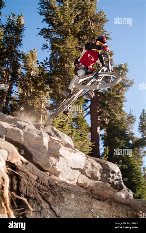 Mountain biker Brian Emerson Stock Photo - Alamy