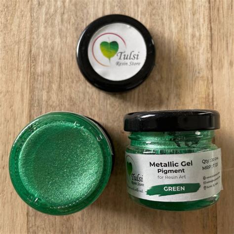 Metallic Gel Resin Pigments – Tulsi Resin Store