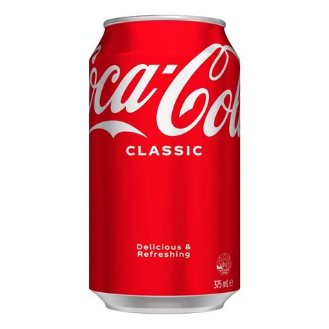 Coca-Cola Classic 375ml Can 6 Pack - Camperdown Cellars