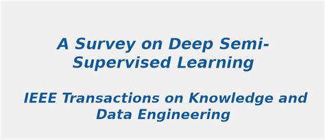 Semi-supervised Learning for Deep Learning - S-Logix | S-Logix