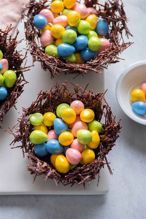 Easter Chocolate Baskets