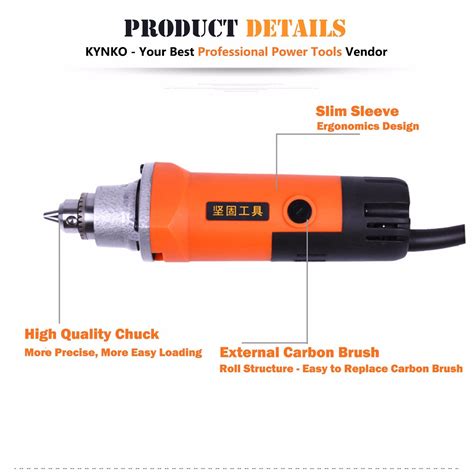 Kynko 20mm 150W Classic Model Electric Mini Die Grinder - Electric Die ...